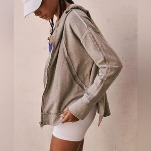 NWOT Free People FP Movement Only One Hoodie Jacket